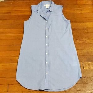 H&M sleeveless shirt dress